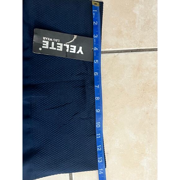 NWT YEFEE Navy Fleece-Lined Leggings PLUS | 38” Inseam - Picture 4 of 5